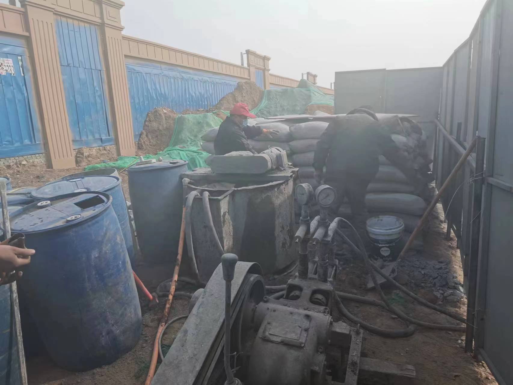 松北地基沉降注浆加固